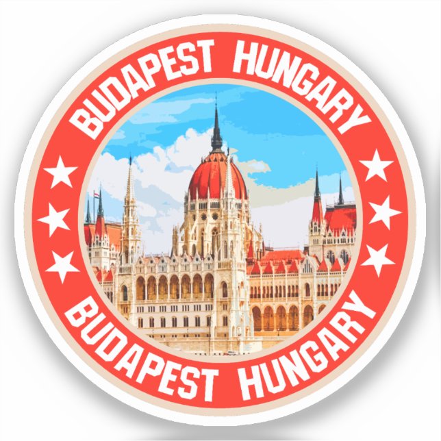 Sticker Budapest (Recto)