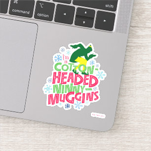 Sticker Buddy l'Elfe   Ninny-muggins en coton