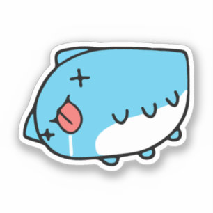 Sticker BugCat Capoo cat, Kawaii Comic Cat