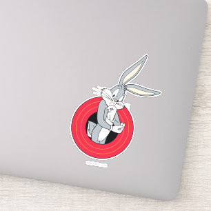 Sticker BUGS BUNNY™ à travers les anneaux LOONEY TUNES™
