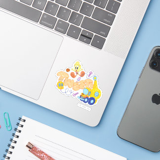 Sticker BUGS BUNNY BUILDERS™| Croquis artistique de TWEETY