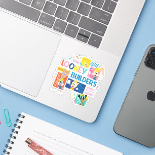 Sticker BUGS BUNNY BUILDERS™ Le Collage des Looney Builde
