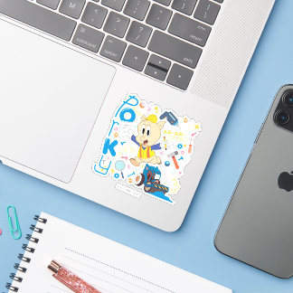 Sticker BUGS BUNNY BUILDERS™| Outils de travail de Porky P