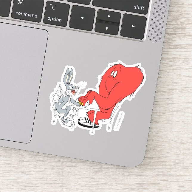 Sticker BUGS BUNNY™ et Gossamer (Détail)