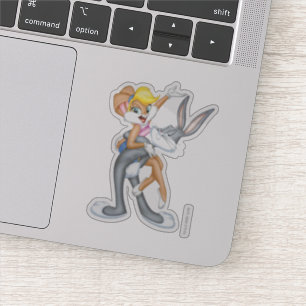 Sticker BUGS BUNNY™ et Lola Bunny