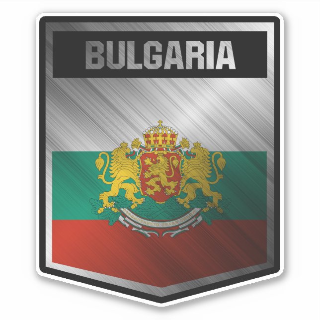 Sticker Bulgarie (Devant)