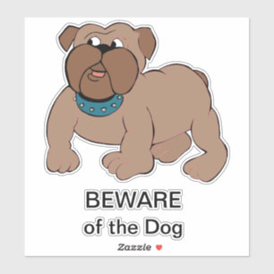 Sticker Bull Dog
