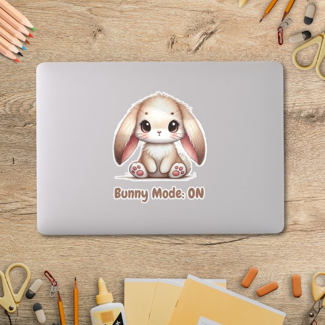 Sticker Bunny Earl Wonder (Bunny Eared Wonder Sticker)