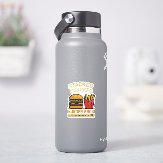 Sticker Burger Bros (HydroFlask)