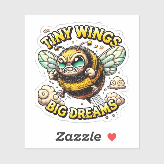 Sticker Buzzing for Greatness (Feuille)