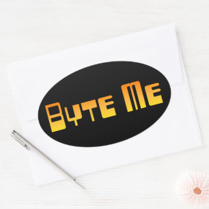 Sticker Byte Me