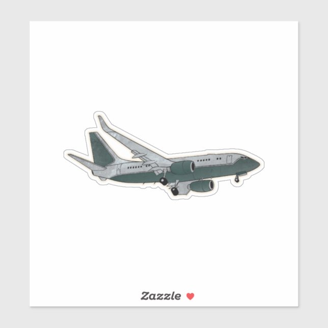 Sticker C-40, Clipper, Avion de transport (Feuille)