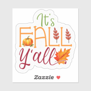Sticker C’est l’automne, tout le monde !