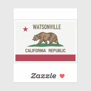 Sticker CA de Watsonville