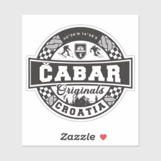 Sticker Čabar Originals