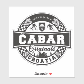 Sticker Čabar Originals