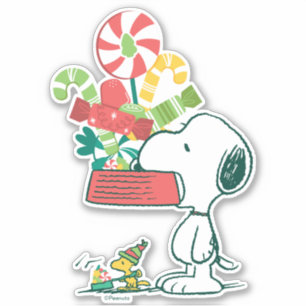 Sticker cacahuètes   Plus Le Merrier Est Merrier