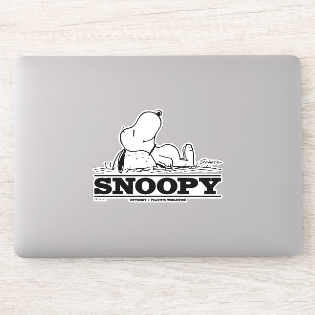 Sticker cacahuètes | Snoopy Reest Break (Ordinateur)