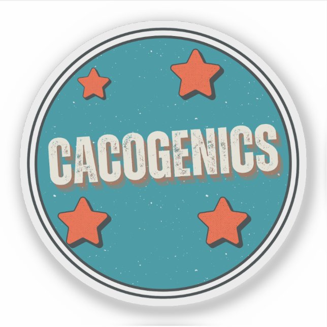 Sticker Cacogénie (Devant)
