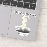 Sticker Caddyshack | Big Hitter, The Lama<br><div class="desc">Check out this fun design from the 1980 movie Caddyshack's character grounds keeper Carl Spackler played by Bill Murray.</div>