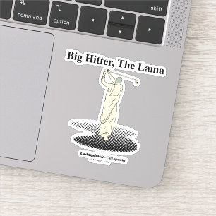 Sticker Caddyshack   Big Hitter, The Lama