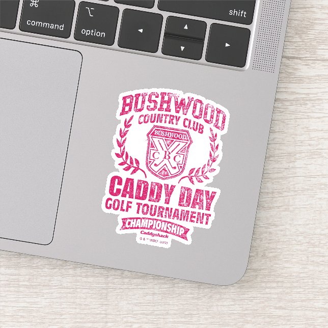 Sticker Caddyshack | Bushwood Country Club Caddy Day (Détail)