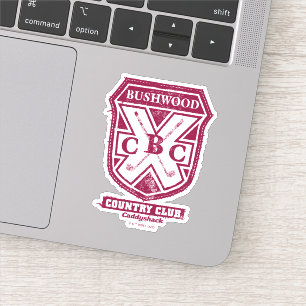 Sticker Caddyshack   Bushwood Country Club Crest