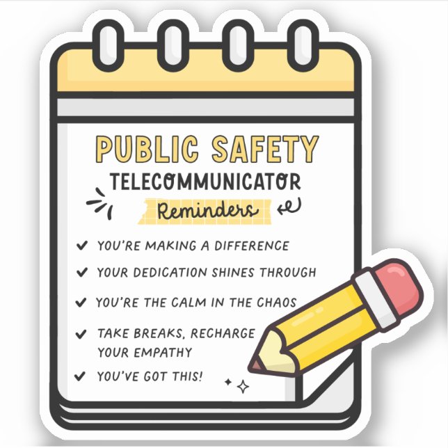 Sticker Cadeau d'appréciation des travailleurs sociaux MSW (Devant)