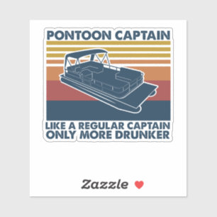 Sticker Cadeau de bateau   Drôle idée cadeau de bateau Pon