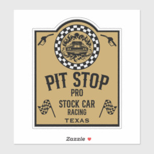 Sticker Cadeau de course de voiture de série