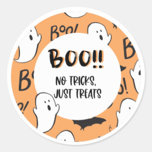 Sticker cadeau Halloween Treat