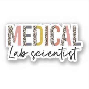 Sticker Cadeau MLS, scientifique de laboratoire Médicale