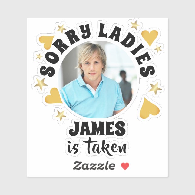 Sticker Cadeau personnalisé de fête de bachelorette sur me (Feuille)