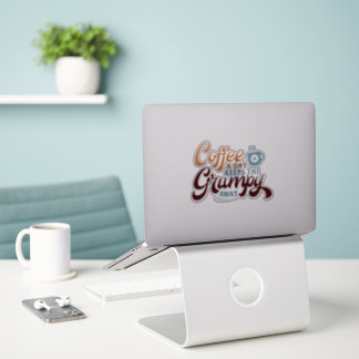 Sticker Cadeau pour amateur de café : Café par jour
