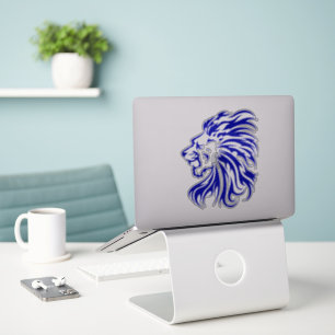 Sticker Cadeau pour les amateurs de lions, lion le roi de 