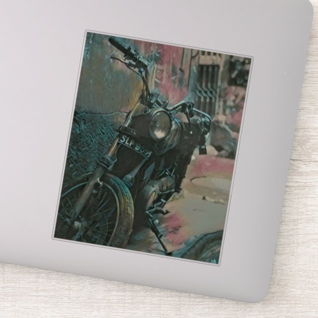 Sticker Cadeau pour motards (Détail)