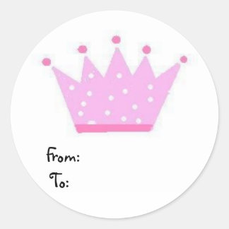 sticker cadeau Princess