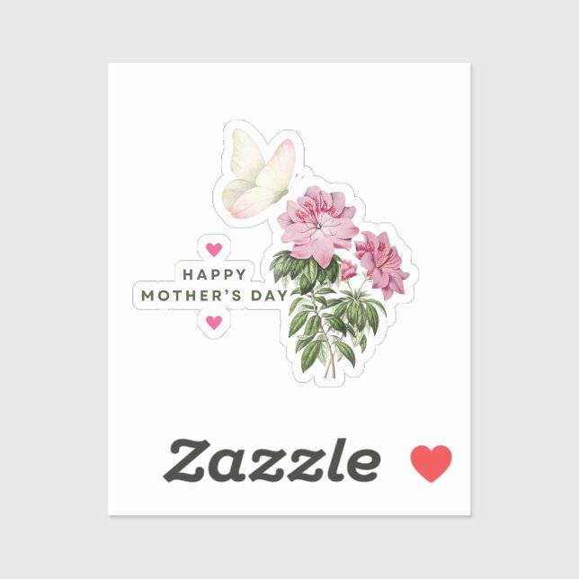 STICKER CADEAU SPÉCIAL FÊTE DES MÈRES (Feuille)