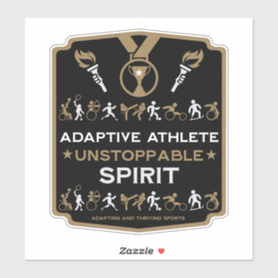 Sticker Cadeau sportif Adaptive Handicap