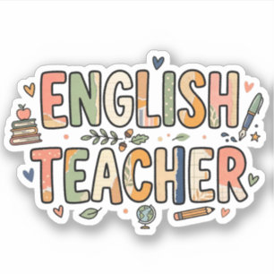 Sticker Cadeau unique pour l'appréciation d'un professeur
