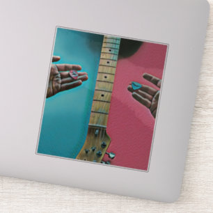 Sticker Cadeaux de basse guitariste