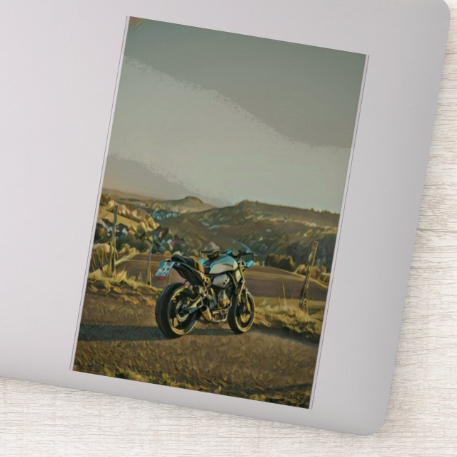 Sticker Cadeaux de moto (Détail)