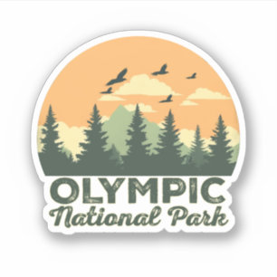 Sticker Cadeaux du parc national Olympique de Washington