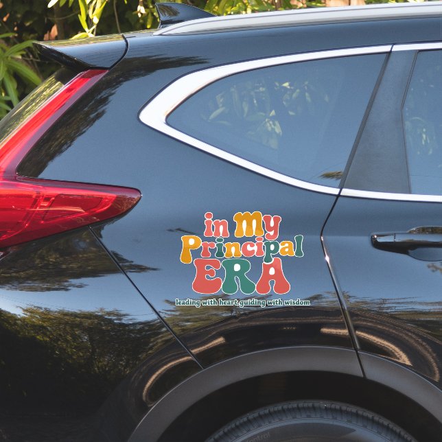 Sticker Cadeaux principaux dans mon ère principale Retour  (Coté voiture)