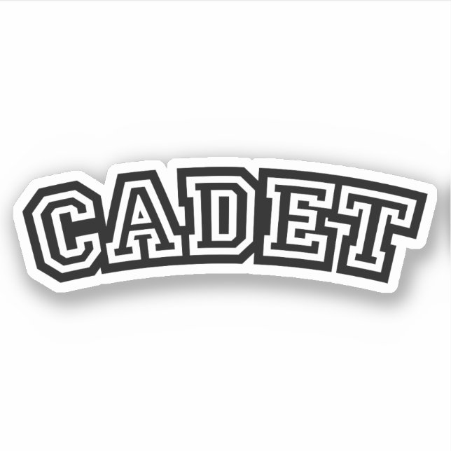 STICKER CADET (Devant)