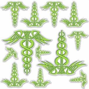 Sticker Caduceus