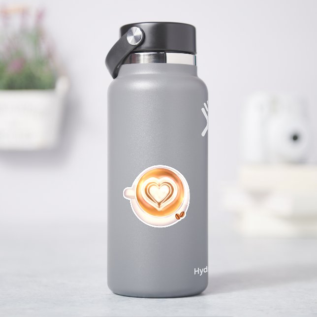 Sticker Café Cappuccino (HydroFlask)