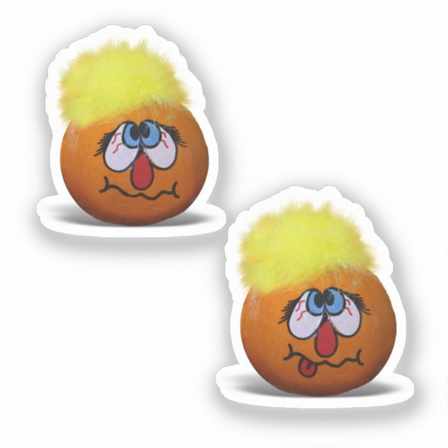 Sticker Cahier de découpage Mini Citrouilles Thanksgiving  (Recto)