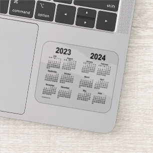 Sticker Calendrier de l'année scolaire 2023-2024 par Janz 