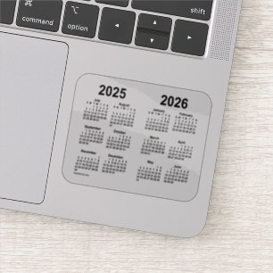 Sticker Calendrier de l'année scolaire 2025-2026 par Janz 